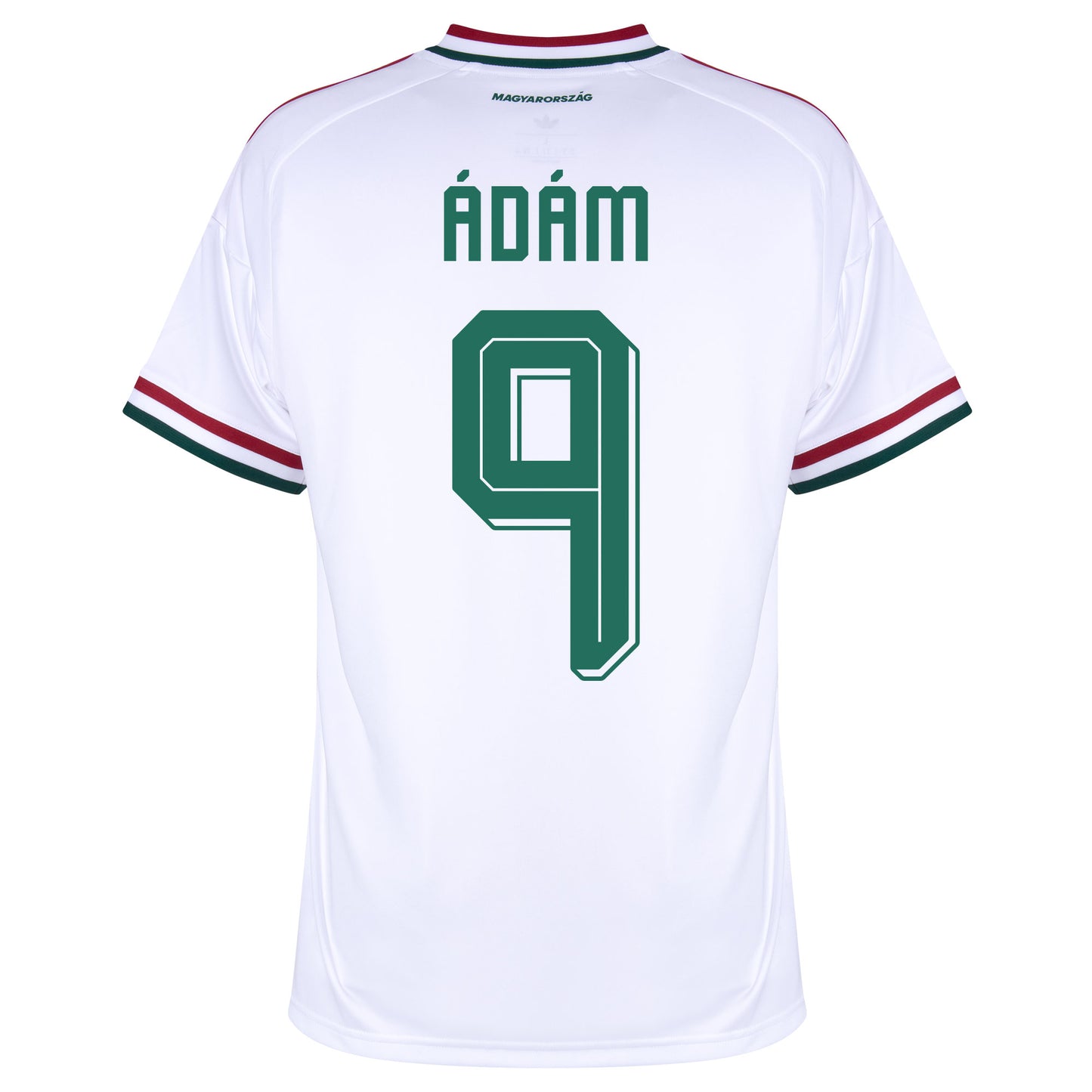 adidas Hungary Away Ádám 9 Shirt 2026-2027 (Official Printing)