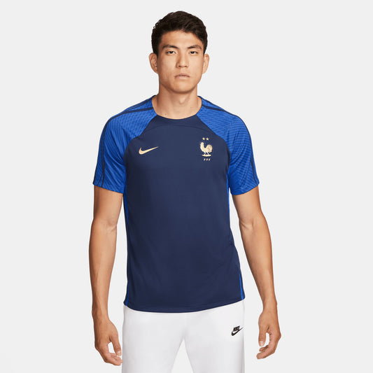 Nike France Dri-Fit Strike Top - Navy 2022-2023
