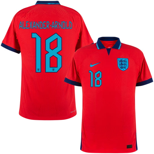 Nike England Dri-Fit ADV Match Away Alexander-Arnold 18 Shirt 2022-2023 (Official Printing)