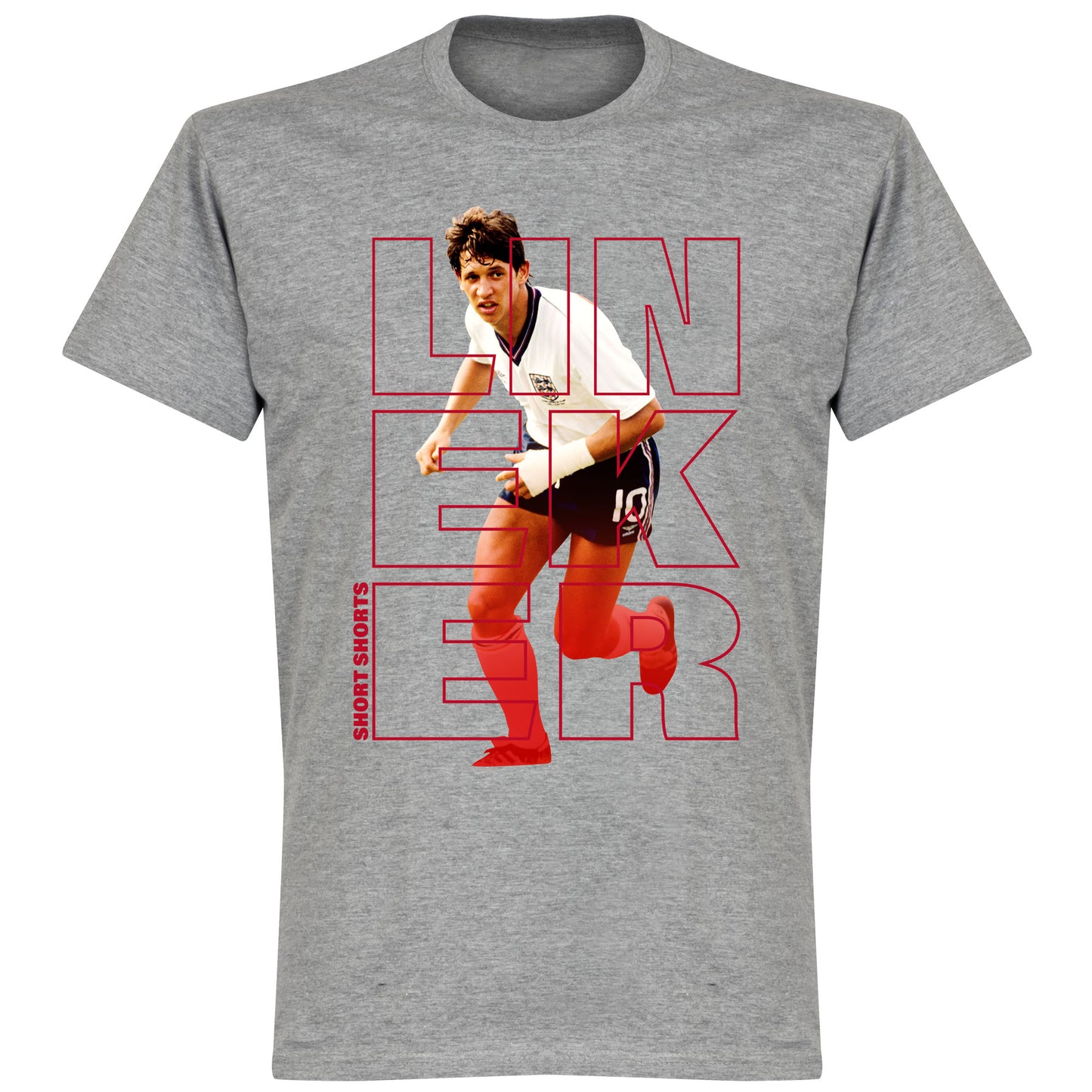Lineker Short Shorts T-shirt - Grey Marl