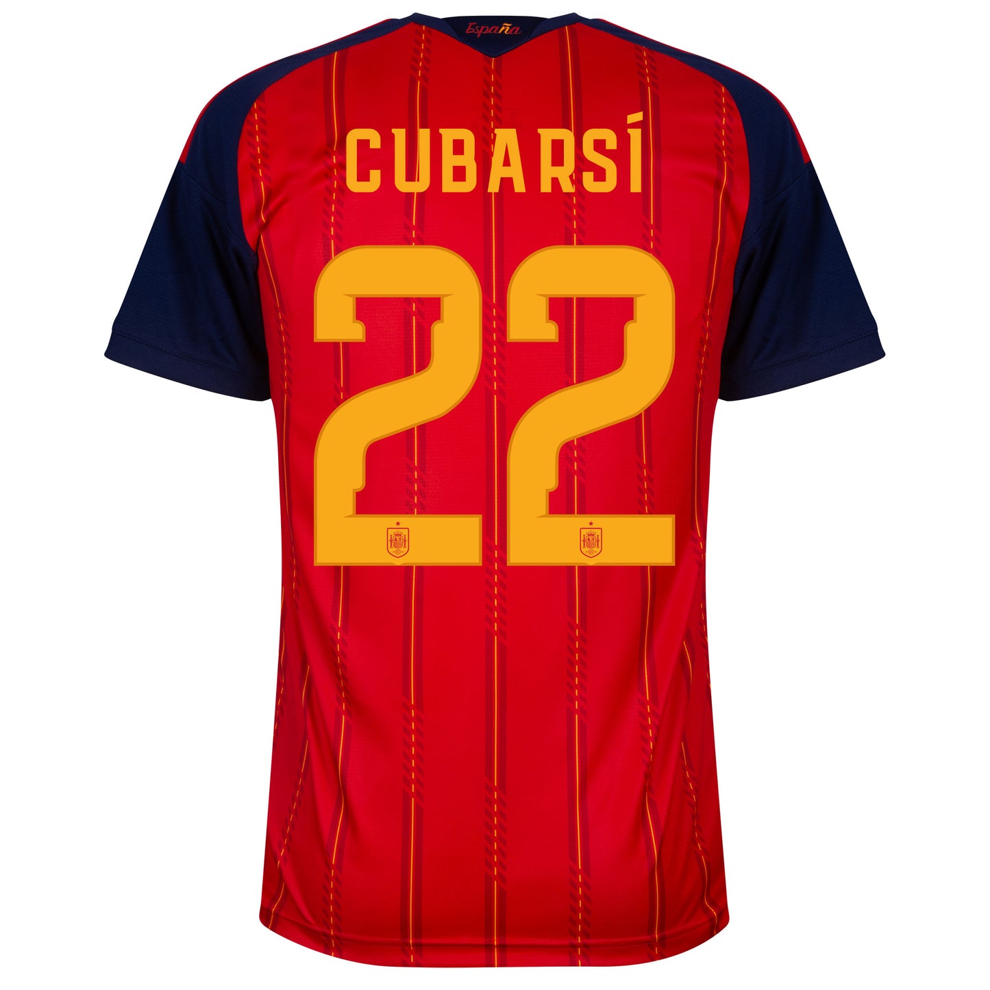 adidas Spain Home Cubarsí 22 Shirt 2026-2027 (Official Printing)