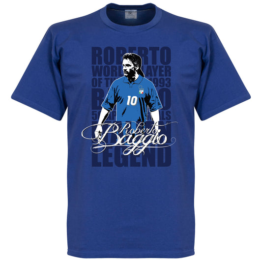 Baggio Legend T-Shirt - Royal