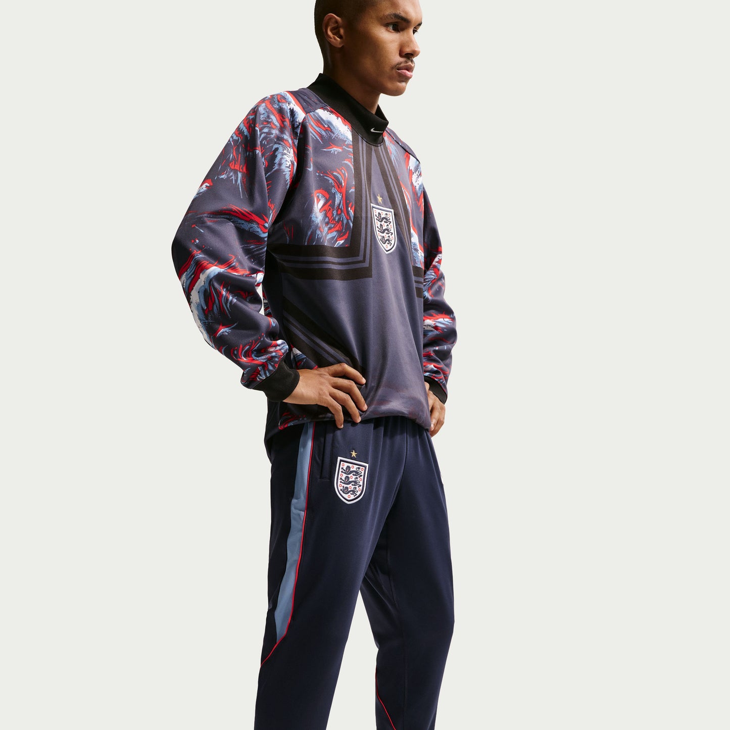 Nike England Dri-Fit Strike Pants - Navy - 2026-2027