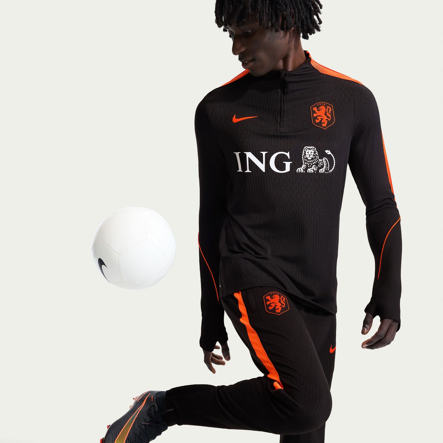 Nike Holland Dri-Fit ADV Elite Strike 1/4 Zip L/S Drill Top - Black - 2026-2027