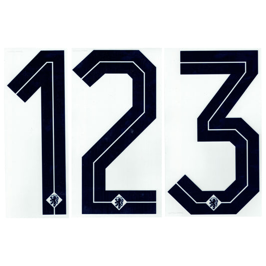 24-25 Holland Home Official Back Numbers (255mm)