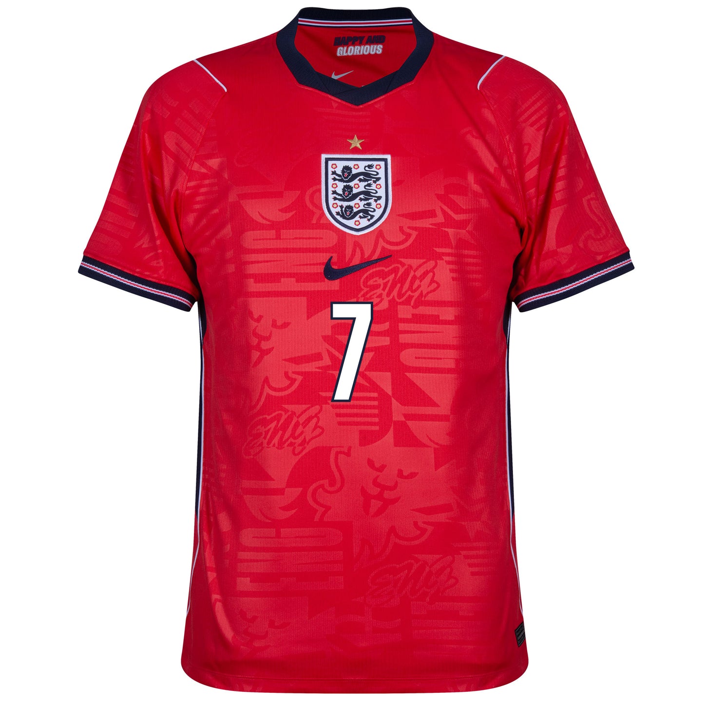 Nike England Away Saka 7 Shirt 2026-2027 (Official Printing)