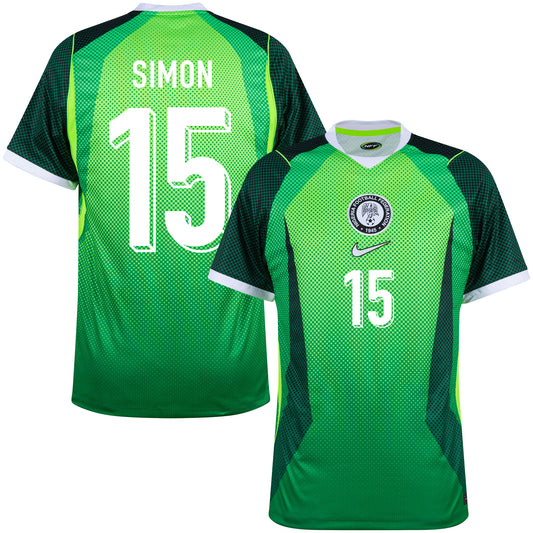 Nike Nigeria Home Simon 15 Shirt 2026-2027 (Fan Style Printing)