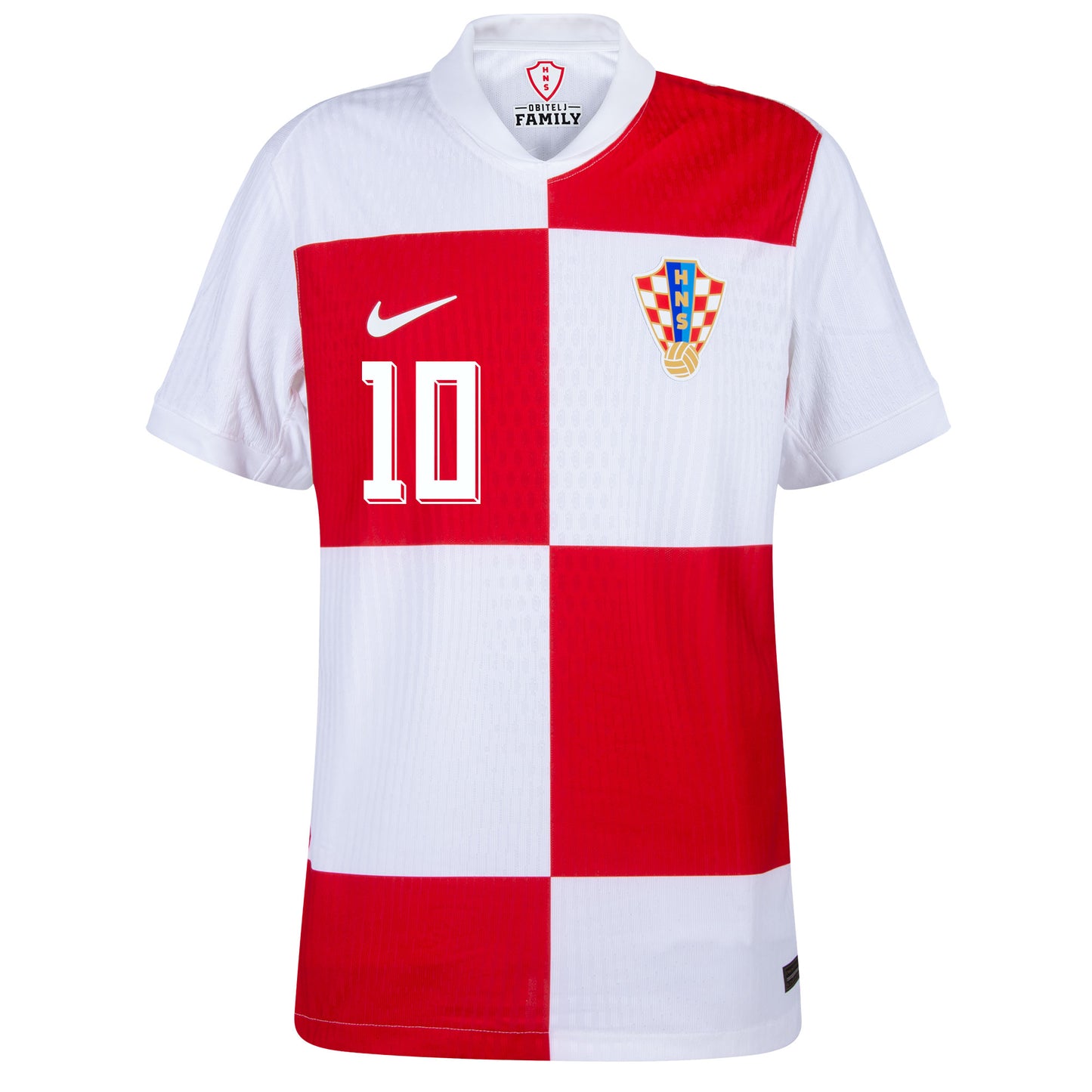 Nike Croatia Home Dri-Fit ADV Match Modrić 10 Shirt 2024-2025 (Official Printing)