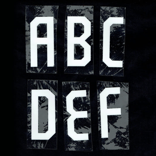 24-25 Holland Away Adult Player Letters (54mm)