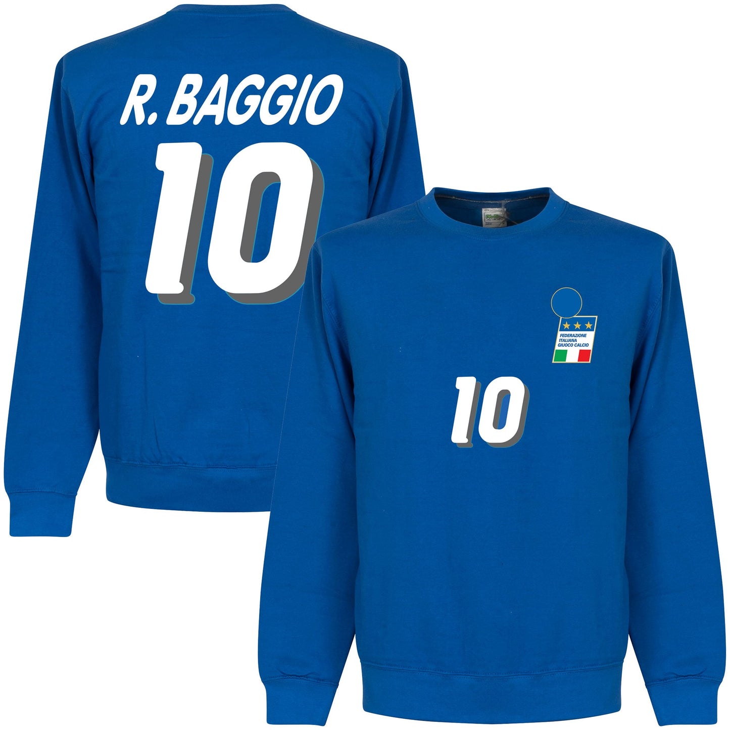 R. Baggio 1994 Italy Home KIDS Sweatshirt - Royal