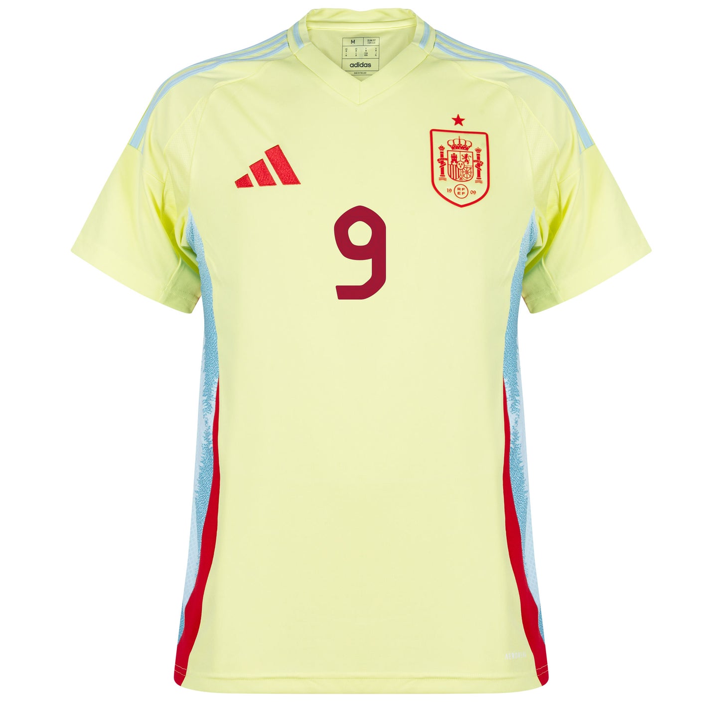 adidas Spain Away Gavi 9 Shirt 2024-2025 (Official Printing)