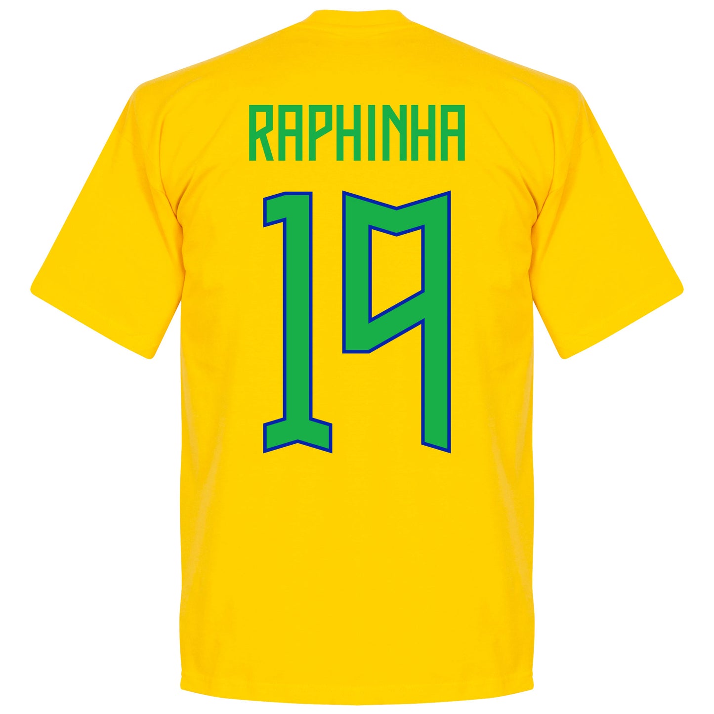Brazil Team Raphinha 19 T-shirt - Yellow