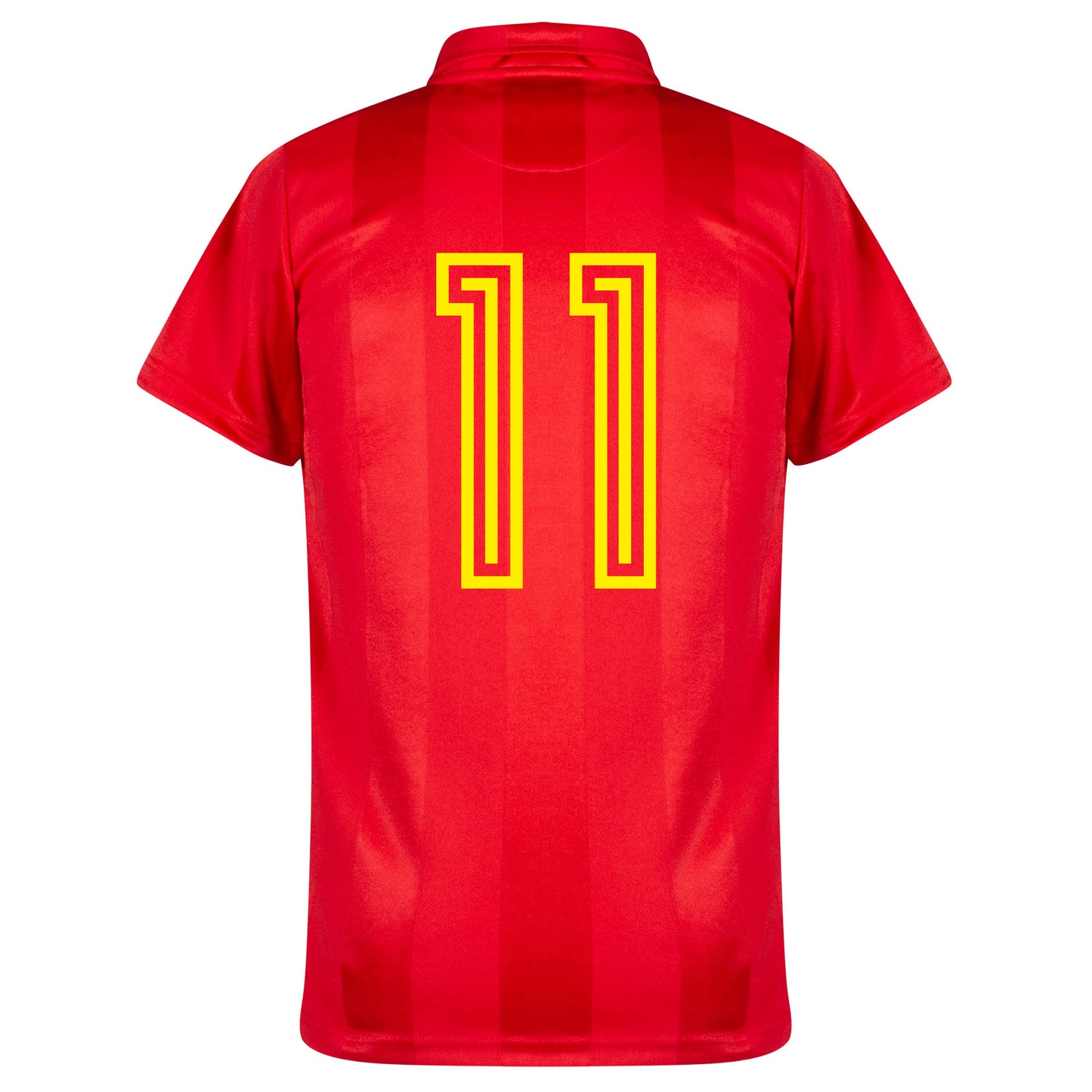 Copa Spain Home No.11 Retro Shirt Euro 1984 (Retro Flock Printing)