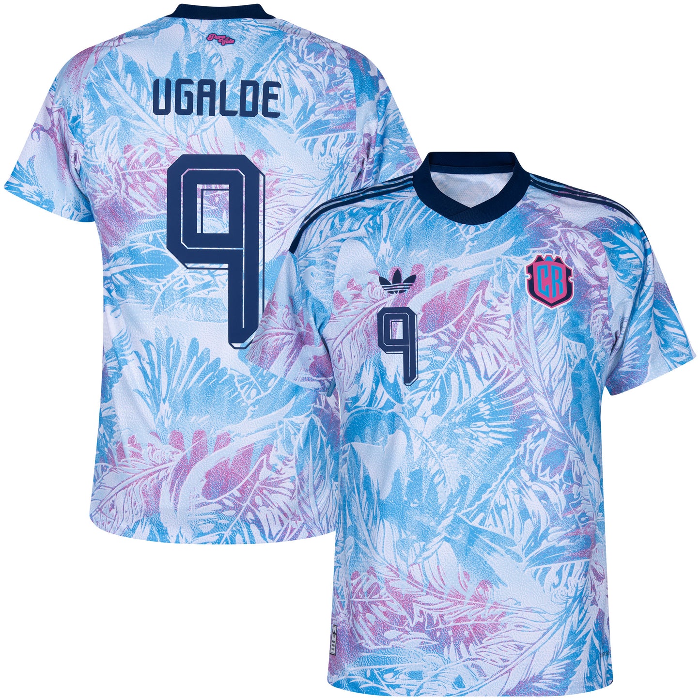 adidas Costa Rica Authentic Away Ugalde 9 Shirt 2026-2027 (Official Printing)