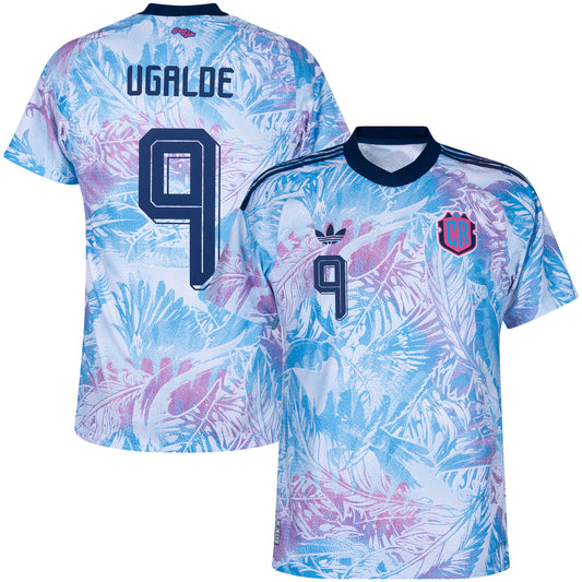 adidas Costa Rica Authentic Away Ugalde 9 Shirt 2026-2027 (Official Printing)