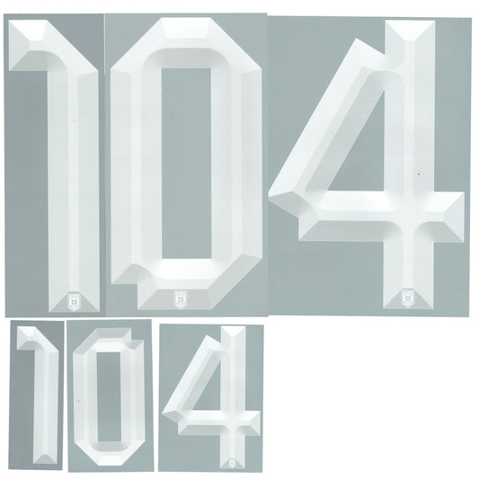 12-13 Italy Home Numbers Front and Back Sets