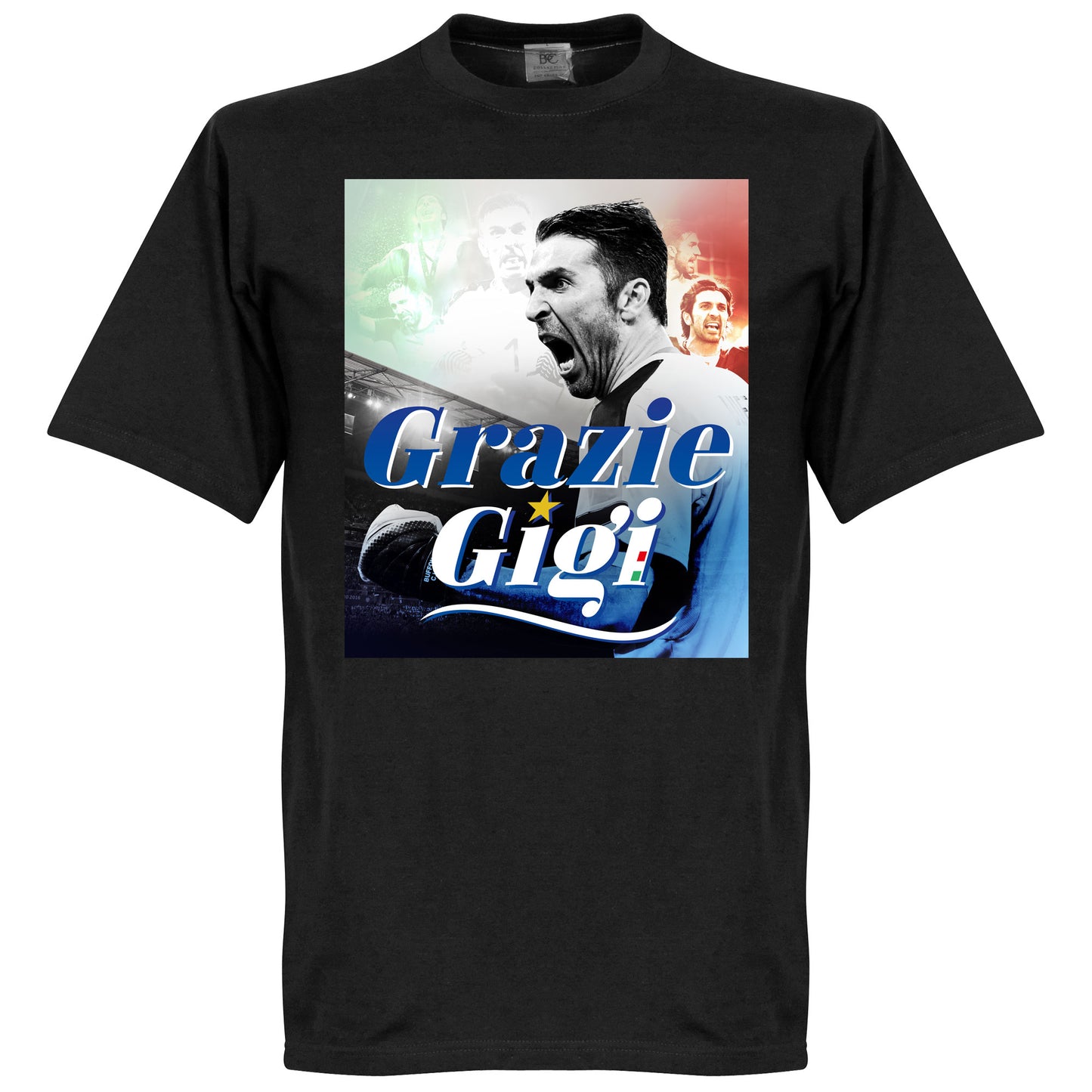 Grazie Gigi Buffon T-shirt  - Black