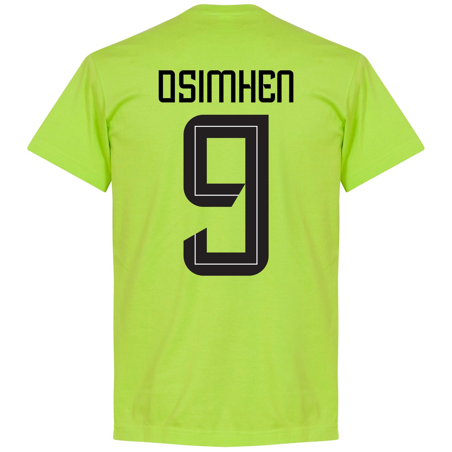 Nigeria Team Osimhen 9 T-shirt - Apple Green