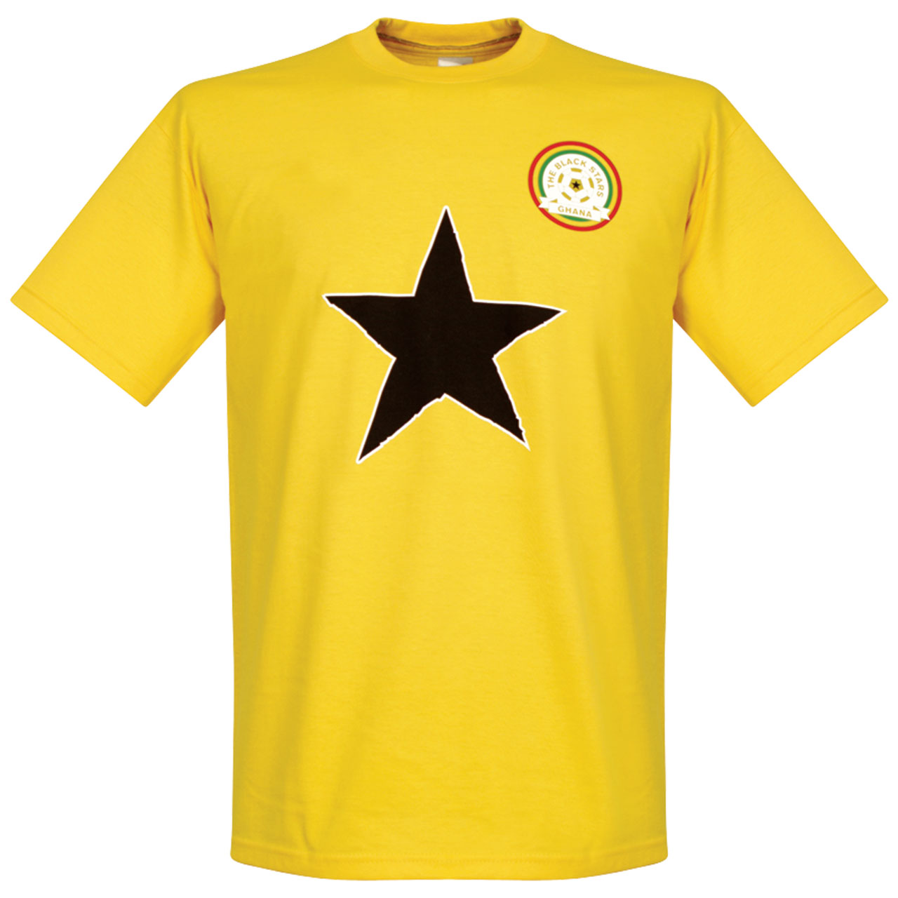 Ghana Black Stars T-Shirt - Yellow