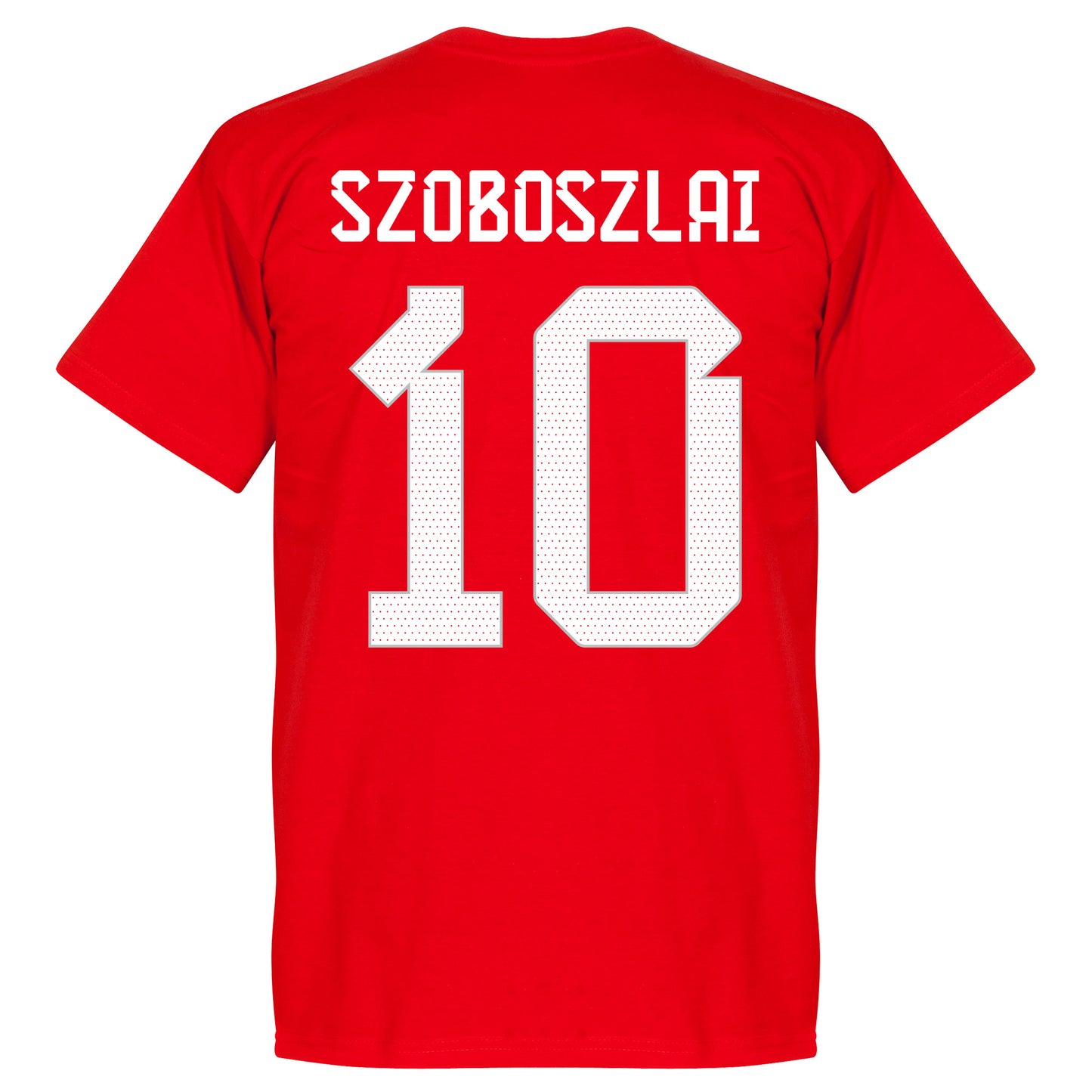 Hungary Team Szoboszlai 10 T-shirt - Red