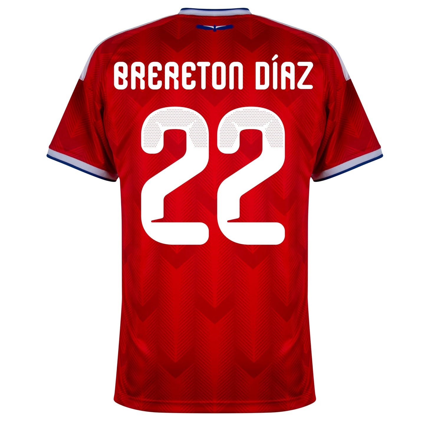 adidas Chile Home Brereton Díaz 22 Shirt 2026-2027 (Official Printing)