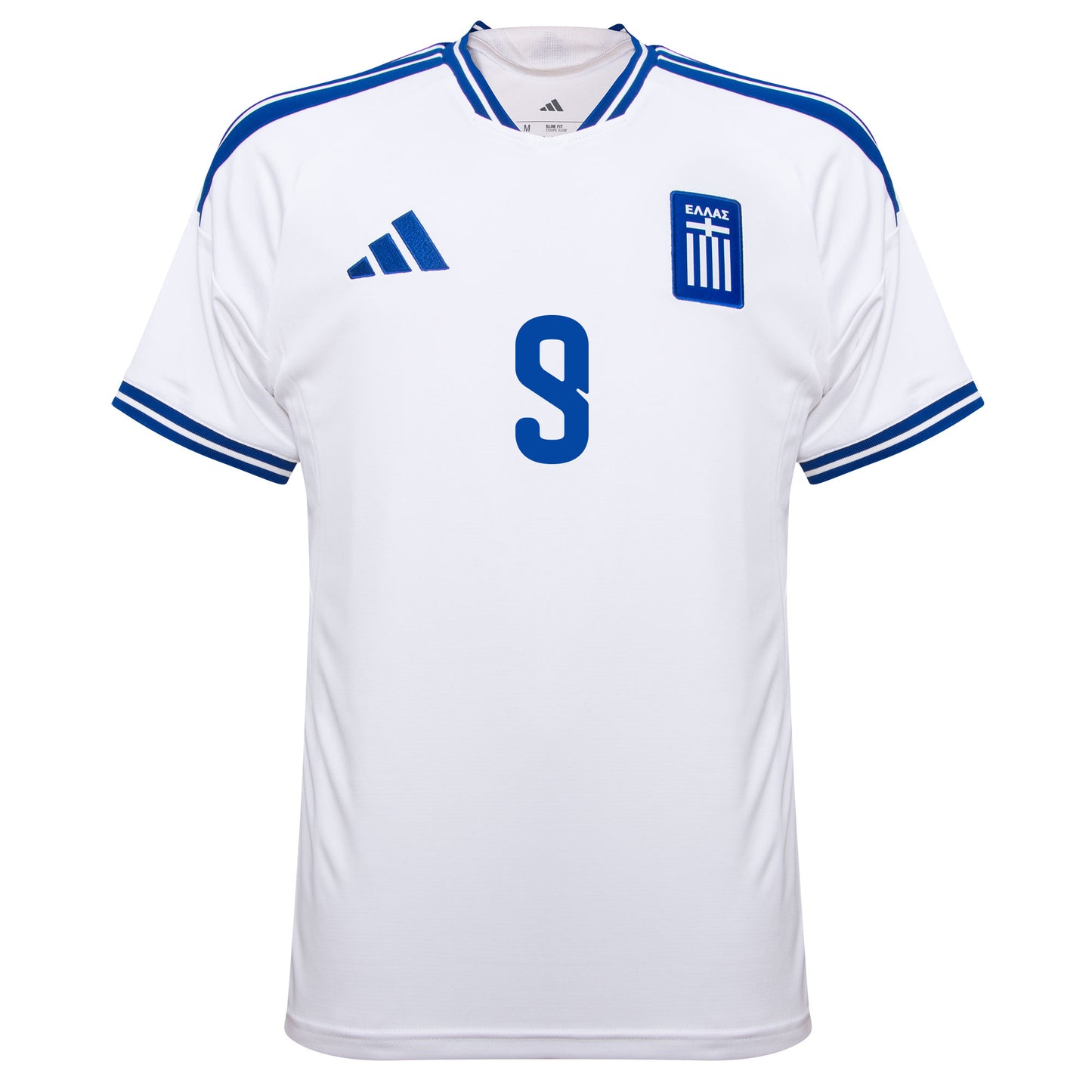 adidas Greece Home Kostoulas 9 Shirt 2026-2027 (Official Printing)