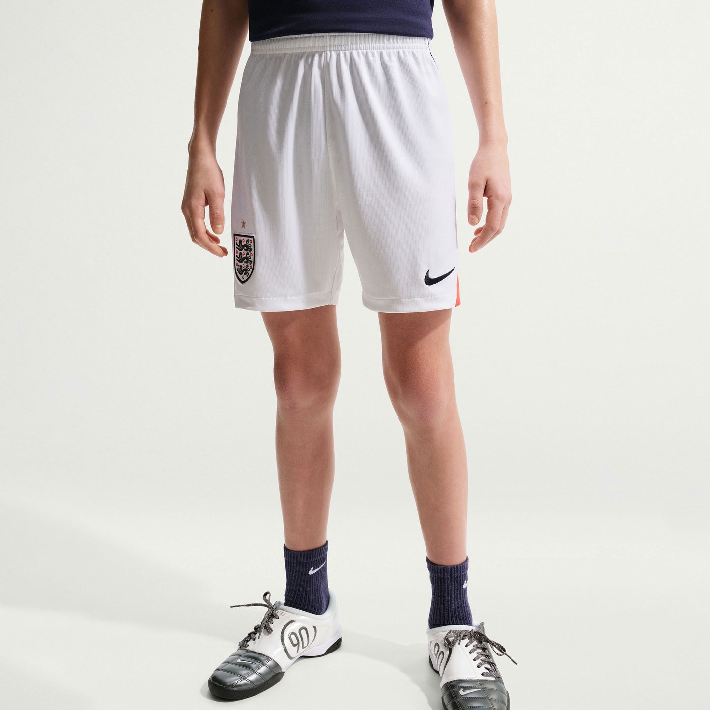 Nike England Home KIDS Shorts - White - 2026-2027