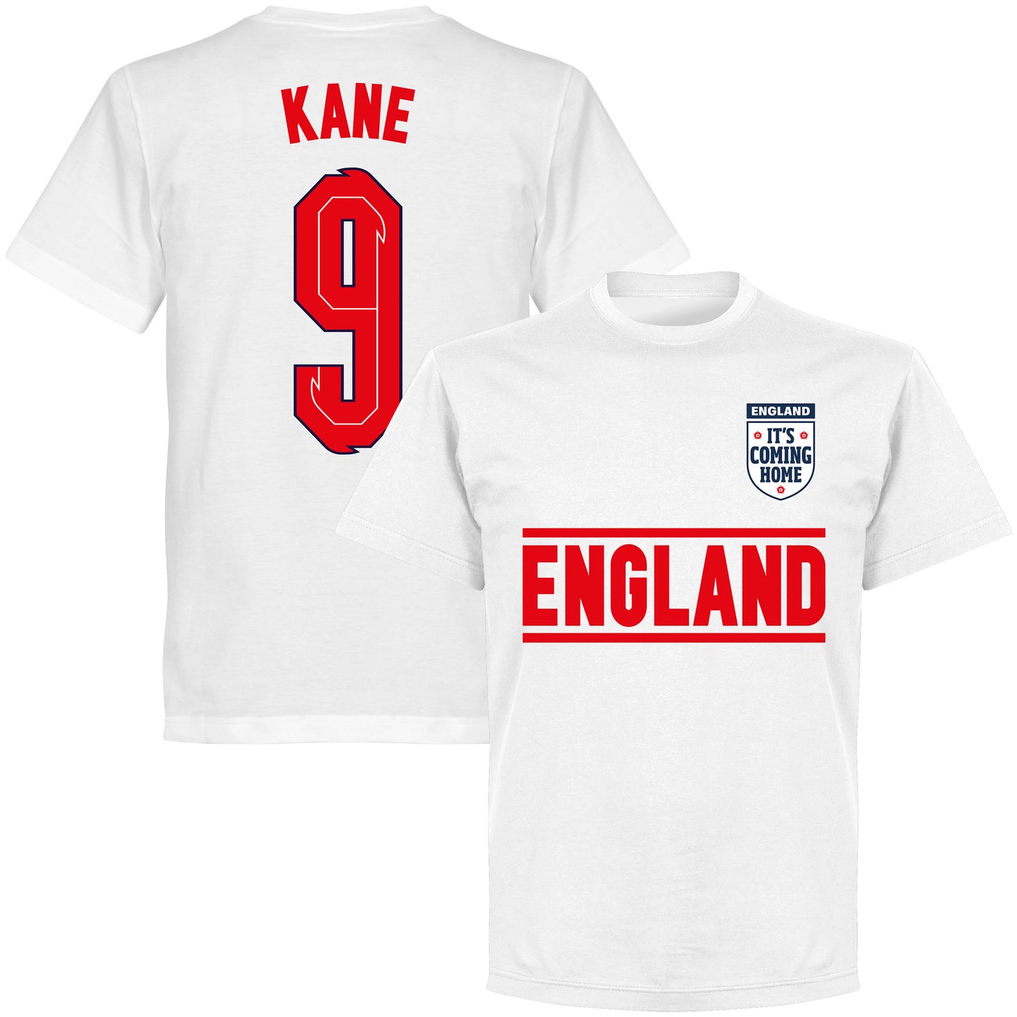 England Kane 9 Team T-shirt - White