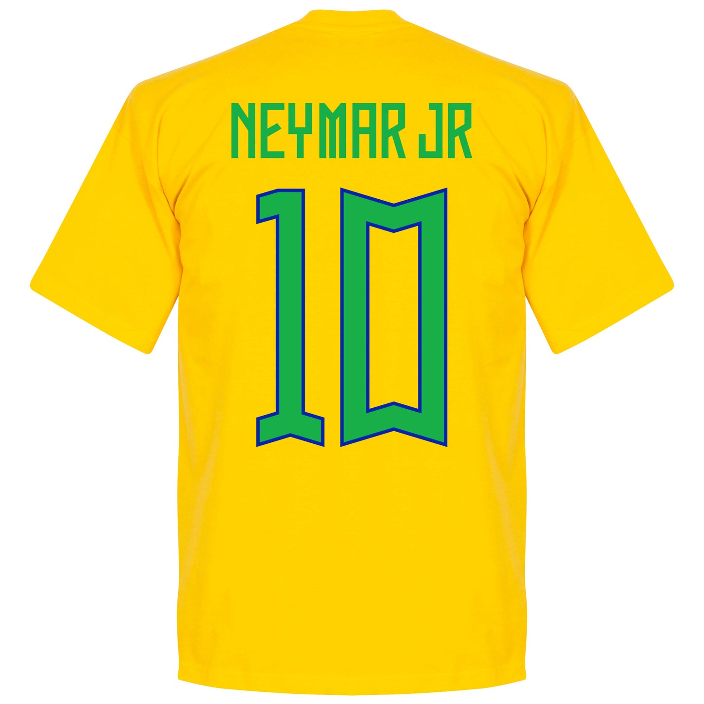 Brazil Team Neymar Jr 10 KIDS T-shirt - Yellow