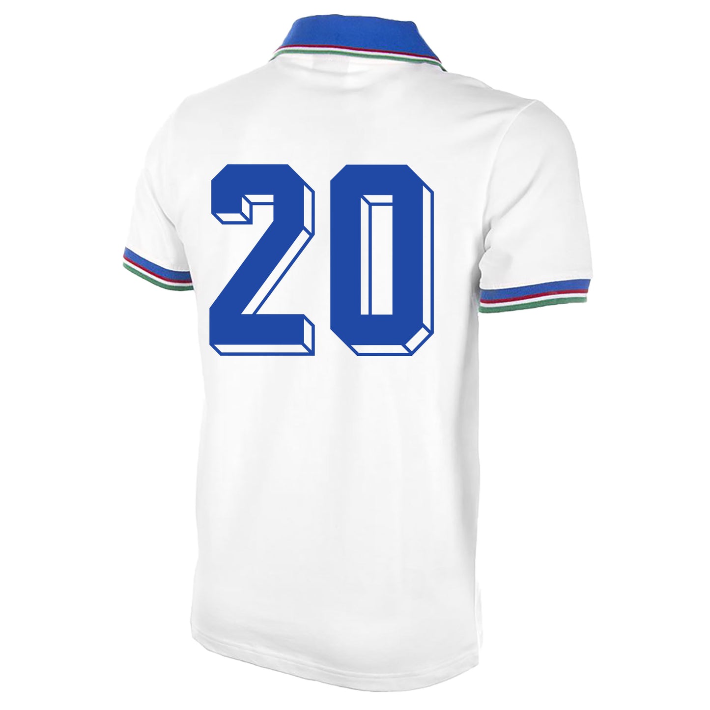 Copa Italy Away No.20 Retro Shirt World Cup 1982 (Retro Flock Printing)
