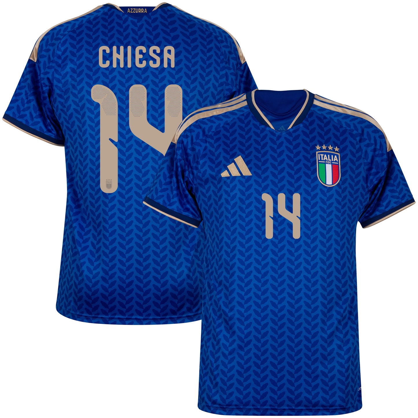 adidas Italy Home Chiesa 14 Shirt 2026-2027 (Official Printing)