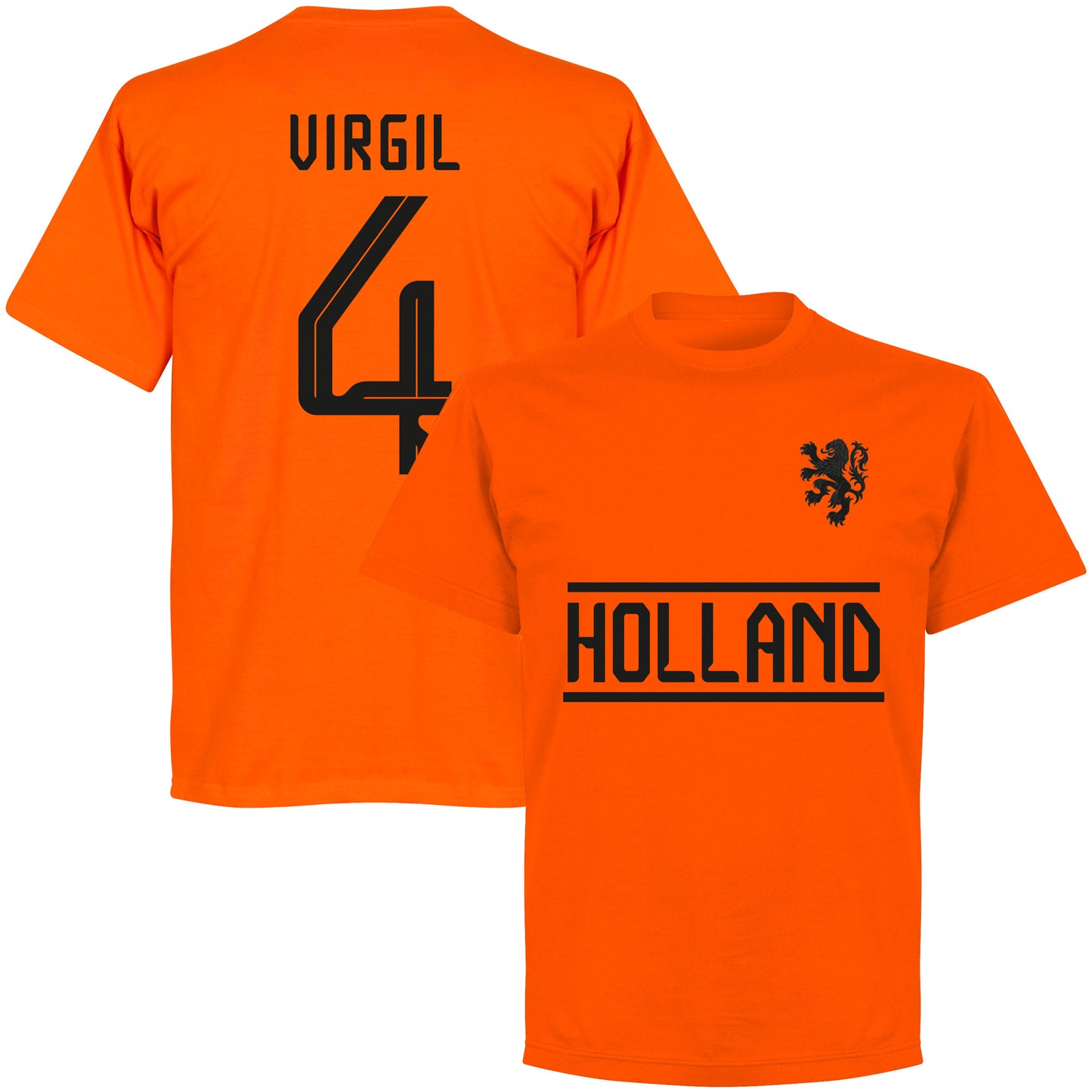 Holland Virgil 4 Team KIDS T-shirt - Orange