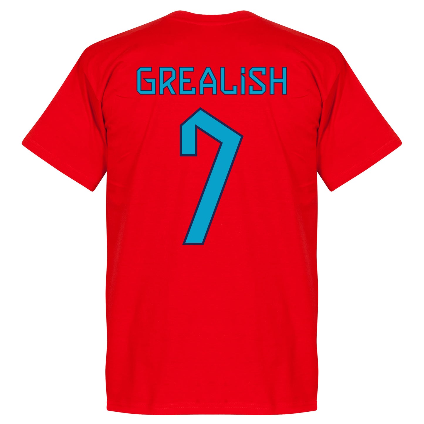 England Grealish 7 Team KIDS T-shirt - Red