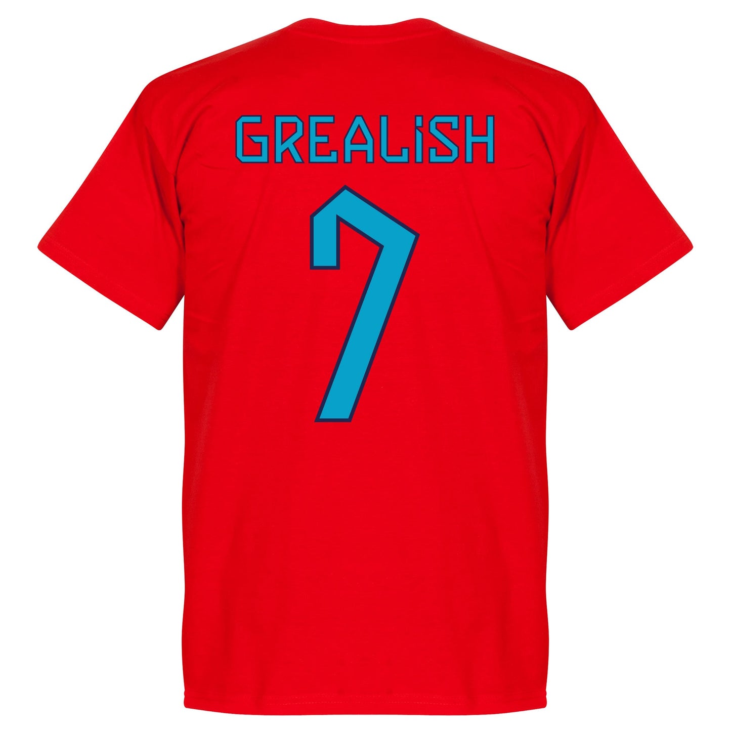 England Grealish 7 Team T-shirt - Red