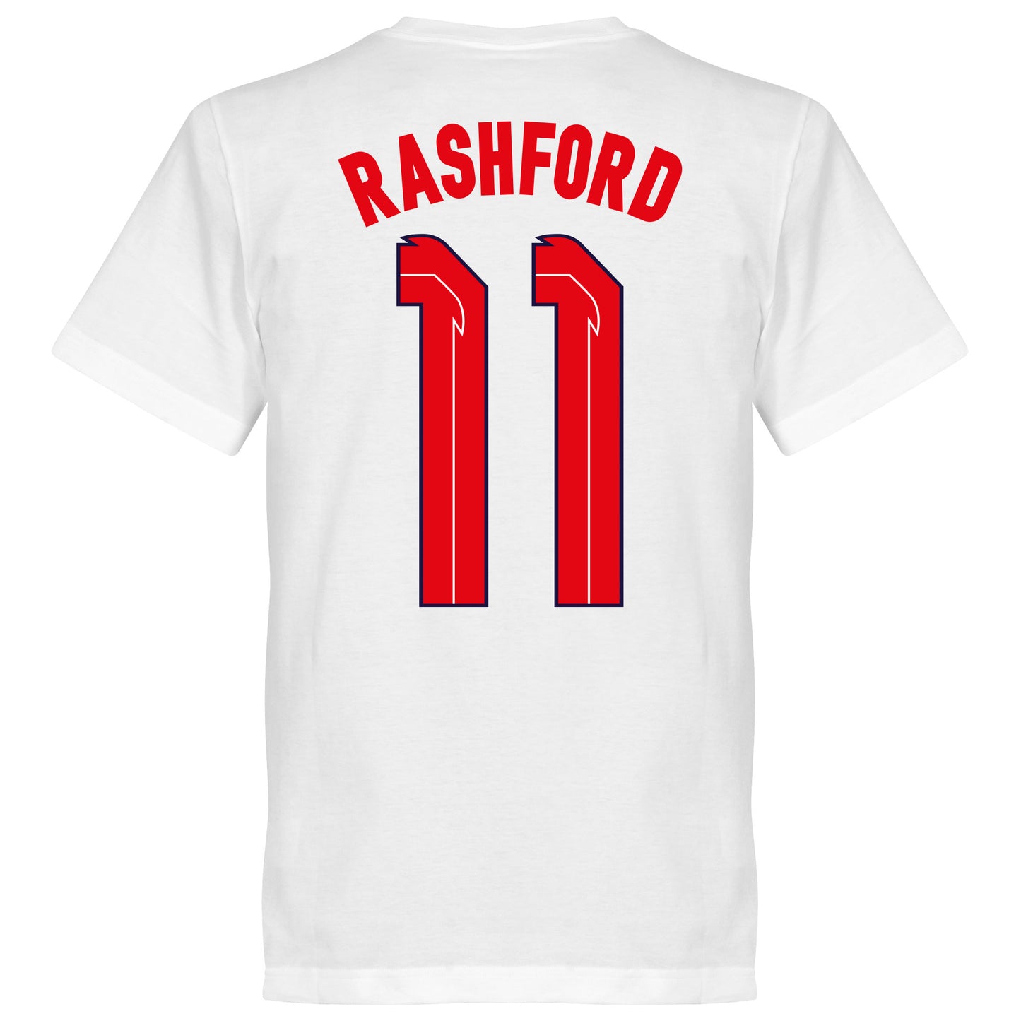 England Rashford 11 Team T-shirt - White