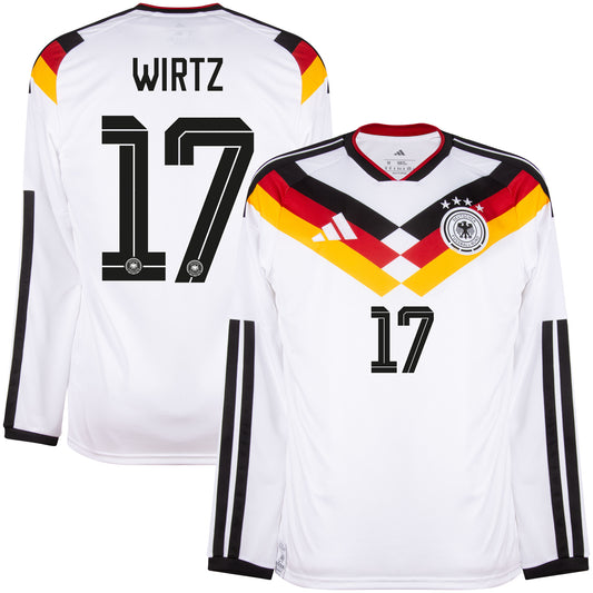 adidas Germany Home L/S Wirtz 17 Shirt 2026-2027 (Official Printing)