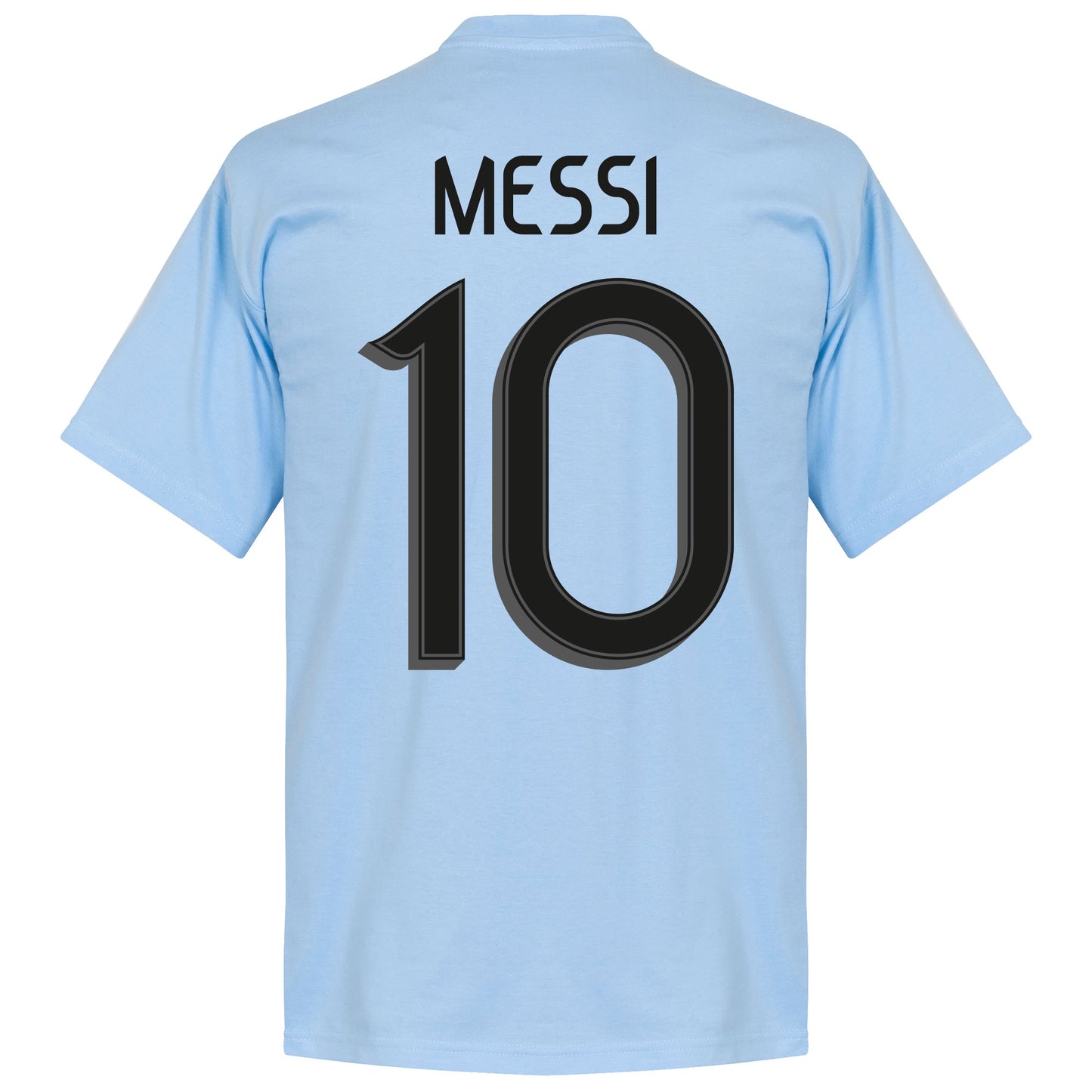 Argentina 2021 Copa America Champions Messi 10 KIDS T-shirt - Sky Blue