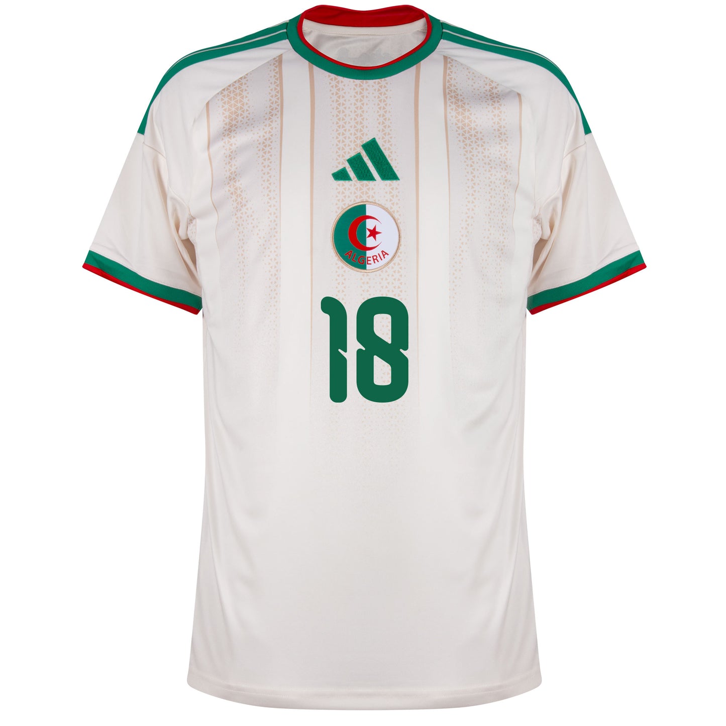 adidas Algeria Home Amoura 18 Shirt 2026-2027 (Official Printing)