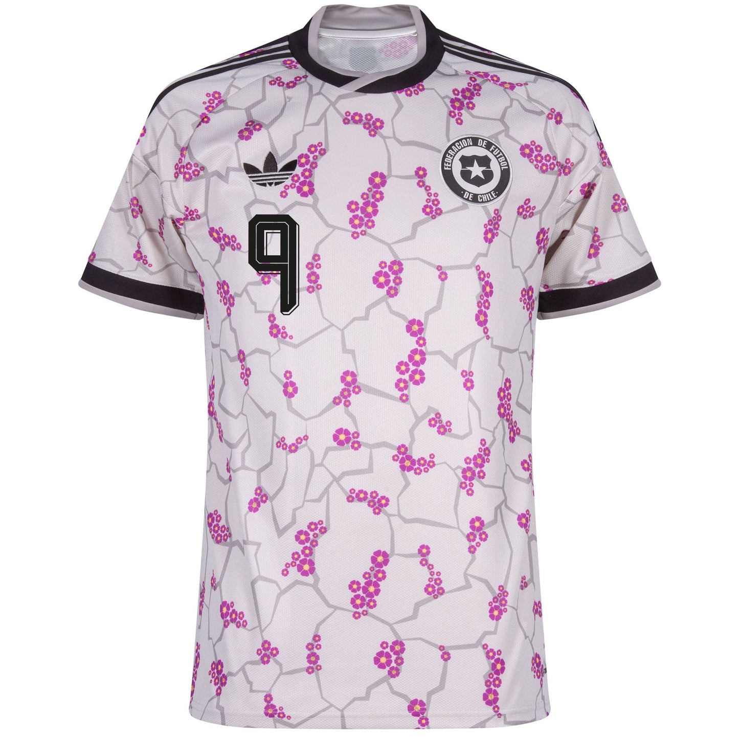 adidas Chile Away Zamorano 9 Shirt 2026-2027 (Official Printing)