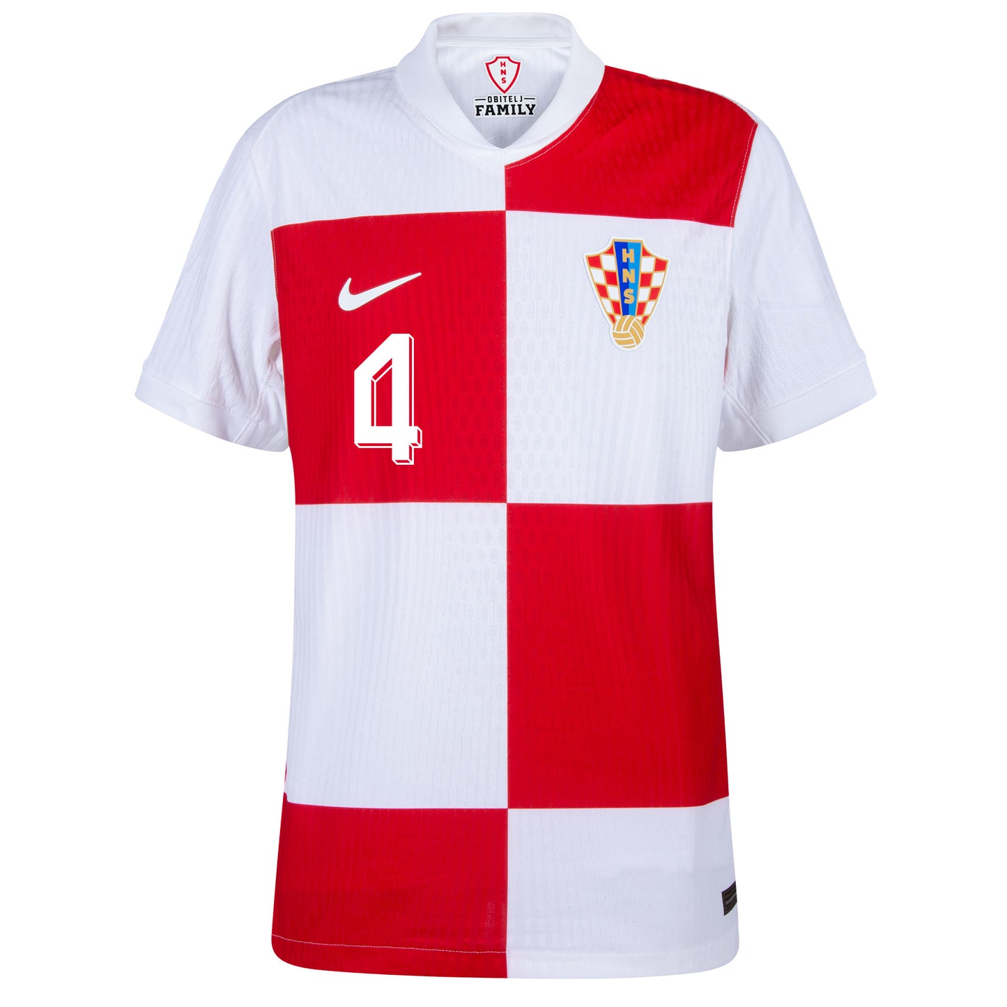 Nike Croatia Home Dri-Fit ADV Match Gvardiol 4 Shirt 2024-2025 (Official Printing)
