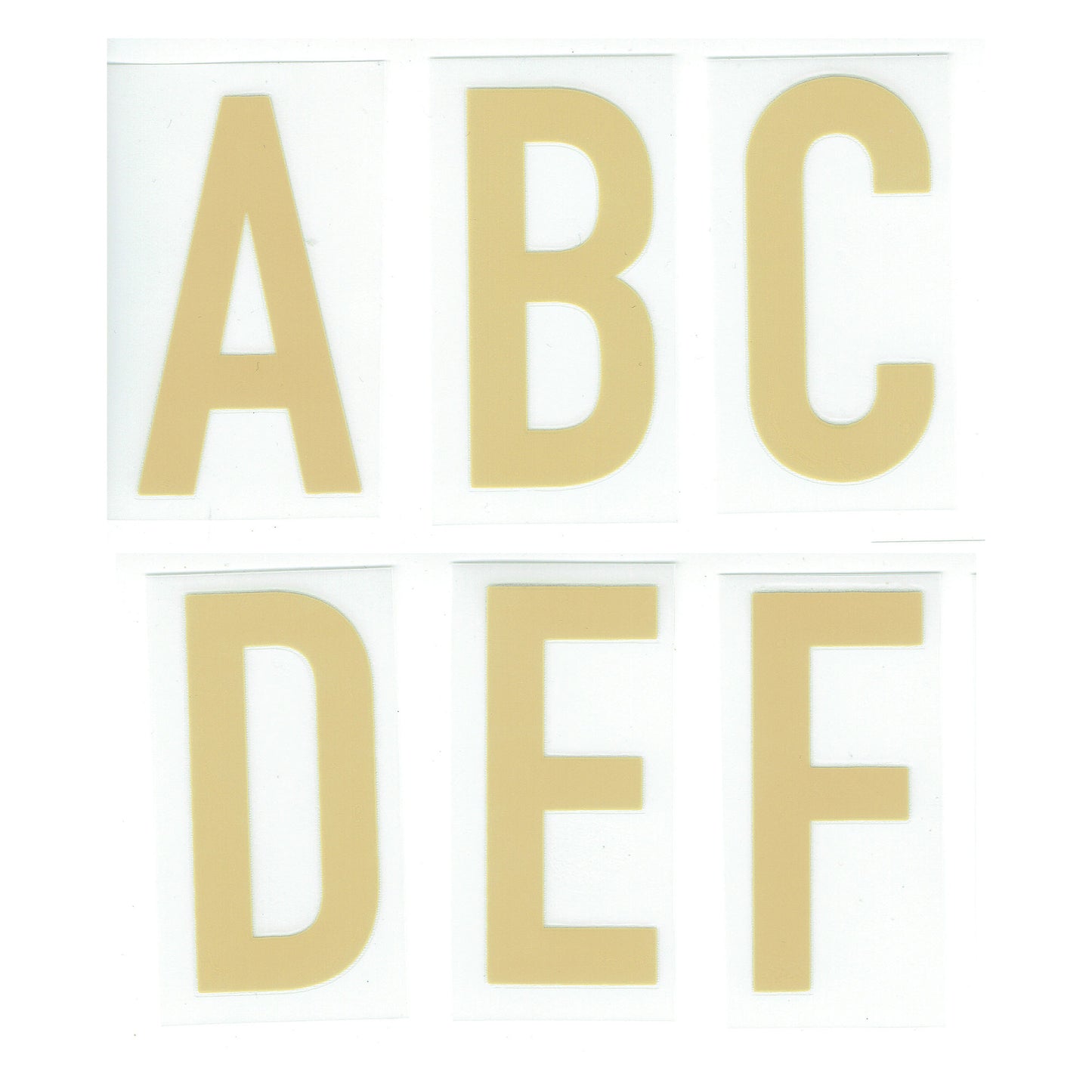24-25 England Away Adult Player Letters (50mm)