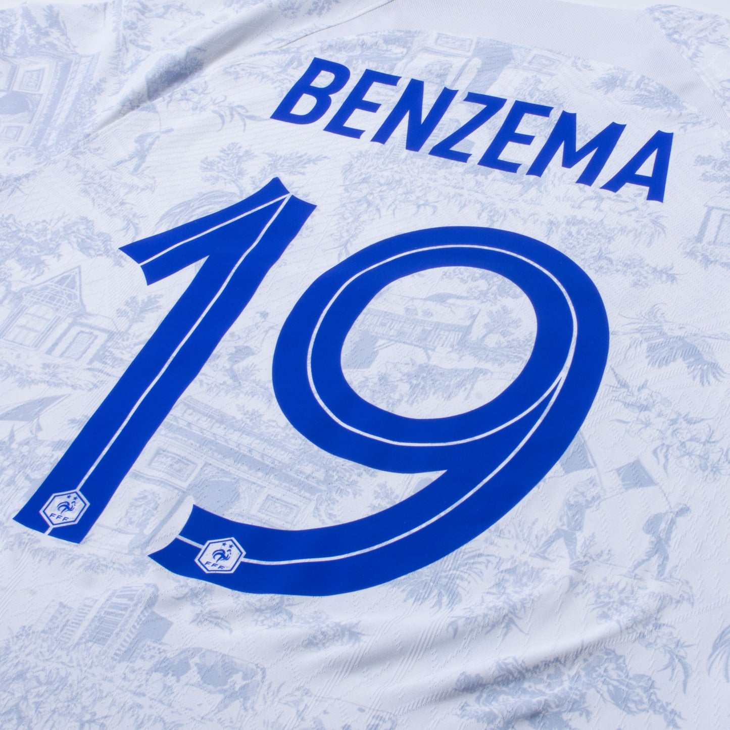 Nike France Dri-Fit ADV Match Away Benzema 19 Shirt 2022-2023 (Official Printing)