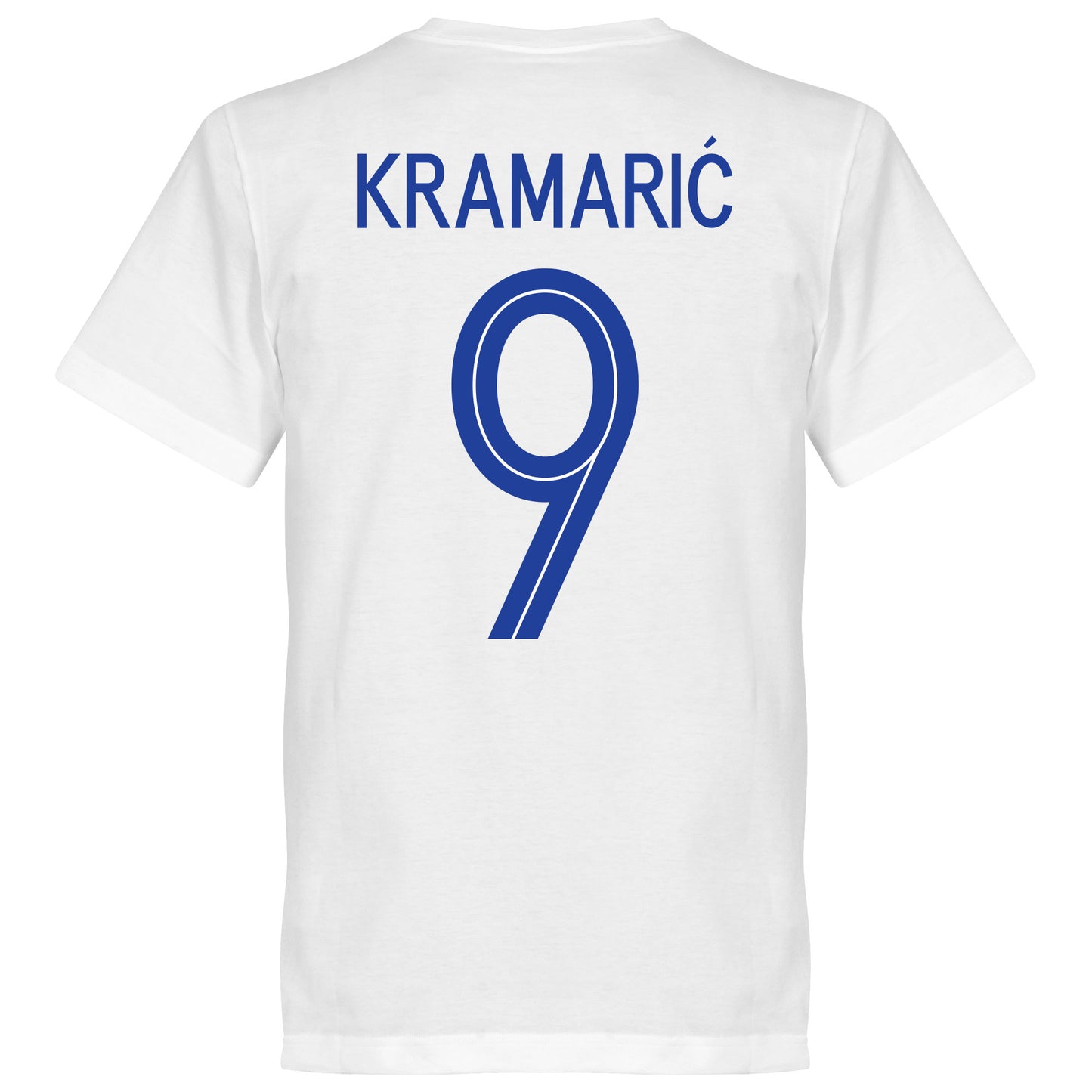 Croatia Kramaric 9 Team T-Shirt - White