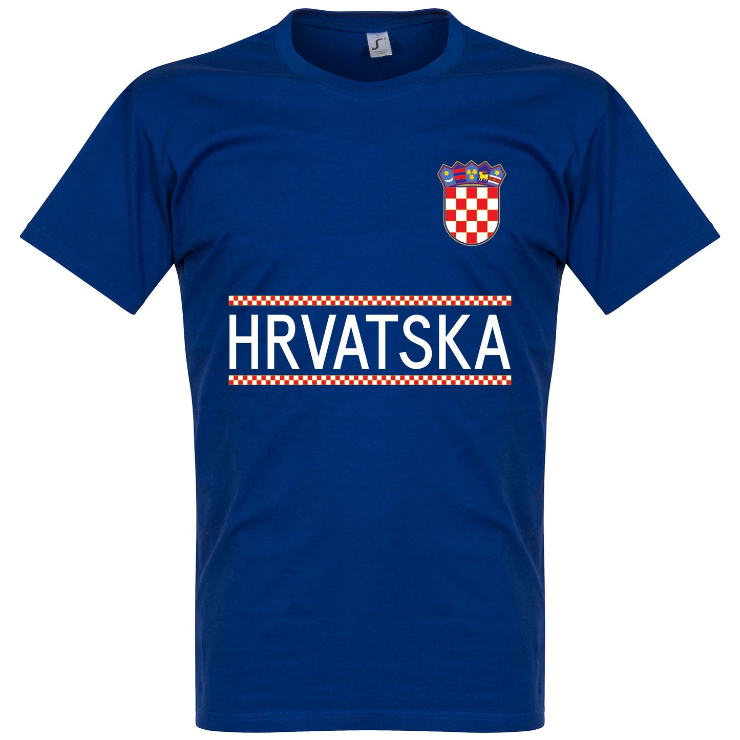 Croatia Mandzukic 17 Team T-shirt - Blue