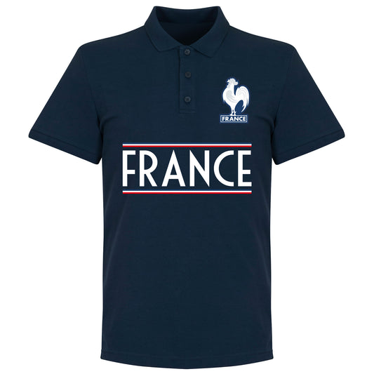 France Team Polo Shirt - Navy
