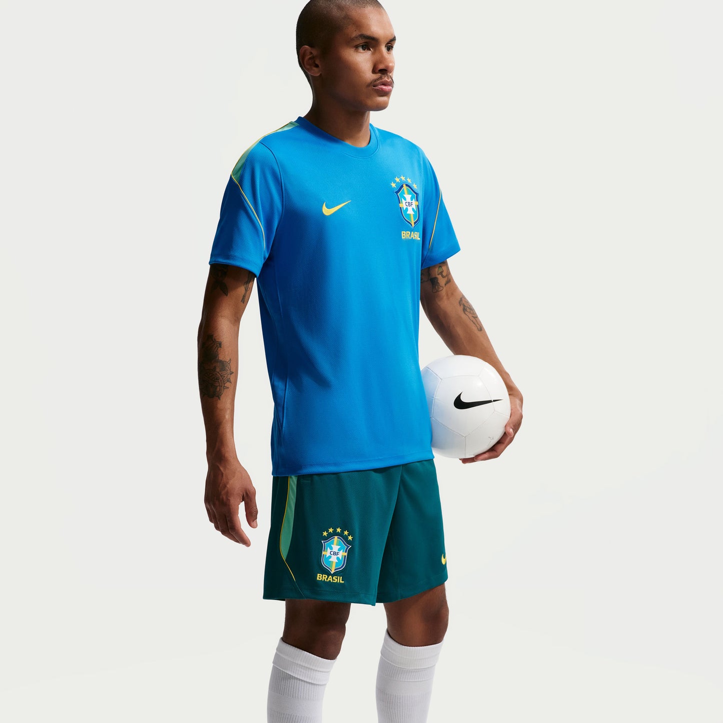 Nike Brazil Dri-Fit Strike Shorts - Green - 2026-2027