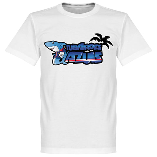 Cape Verde Tubarões Azuis T-shirt - White