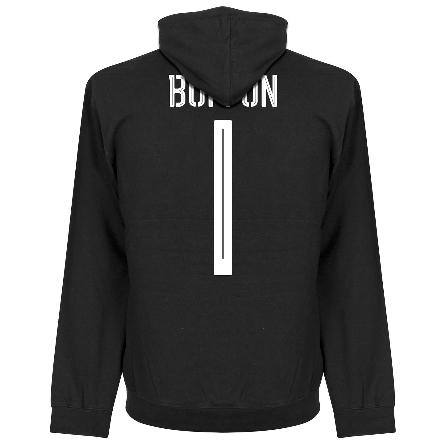 Italy Buffon 1 Team Hoodie - Black