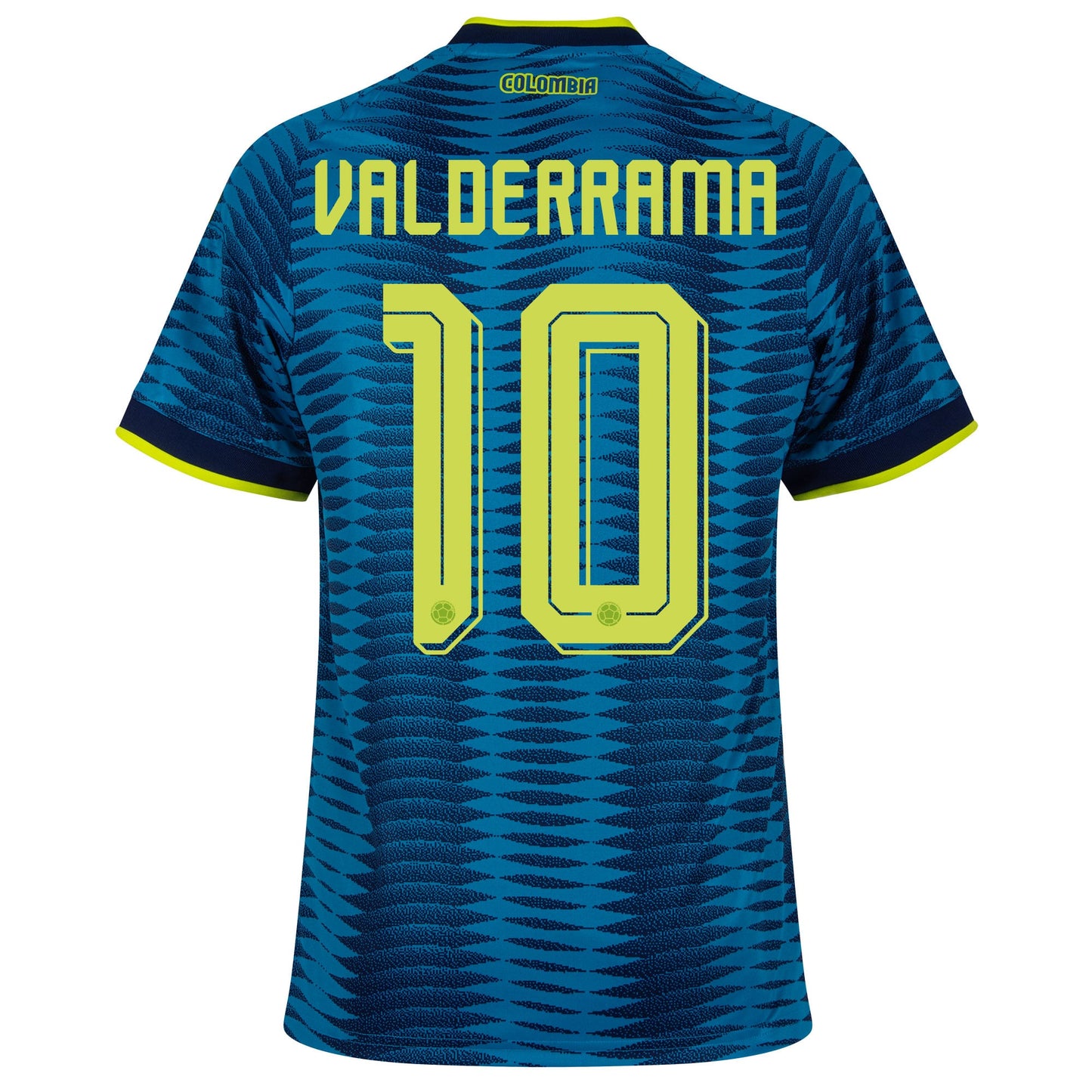 adidas Colombia Away Valderrama 10 Shirt 2026-2027 (Official Printing)
