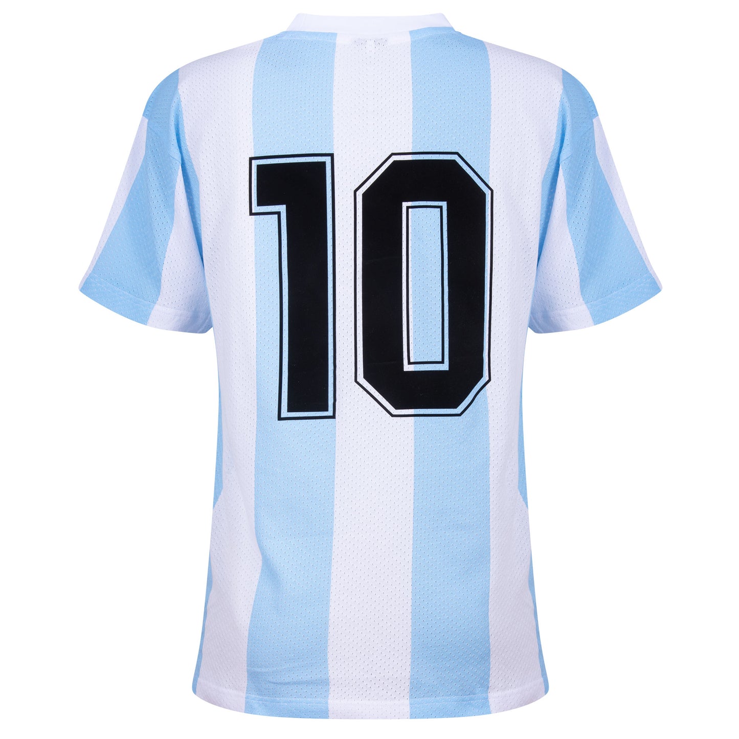 Score Draw Argentina Home WC Retro No.10 Shirt 1986